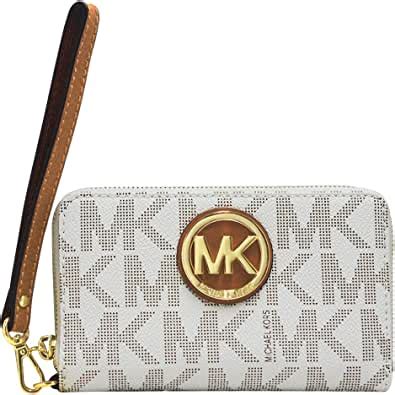 michael kors fulton vanilla wristlet|MICHAEL Michael Kors Fulton Large Smartphone Wristlet Vanilla .